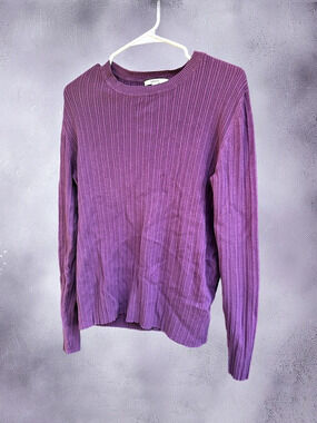 Merona Purple Crew Neck Sweater